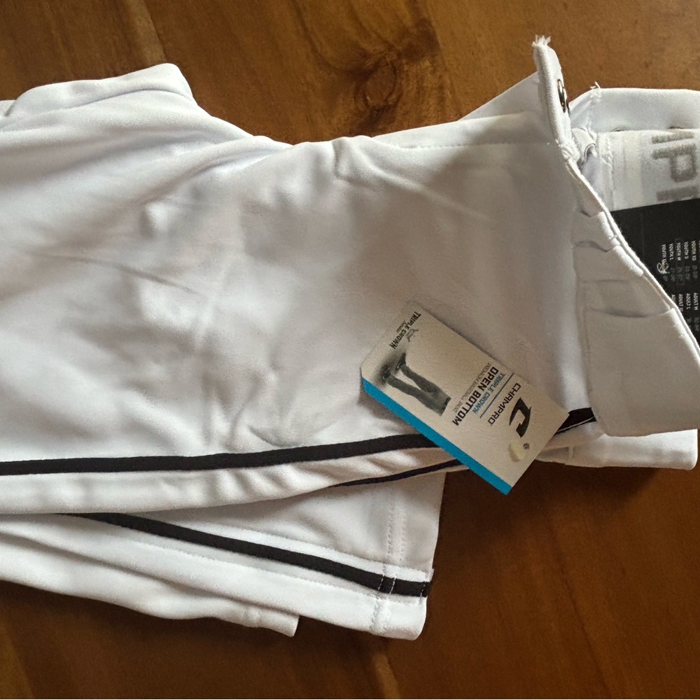 Champro youth White Baseball Pants